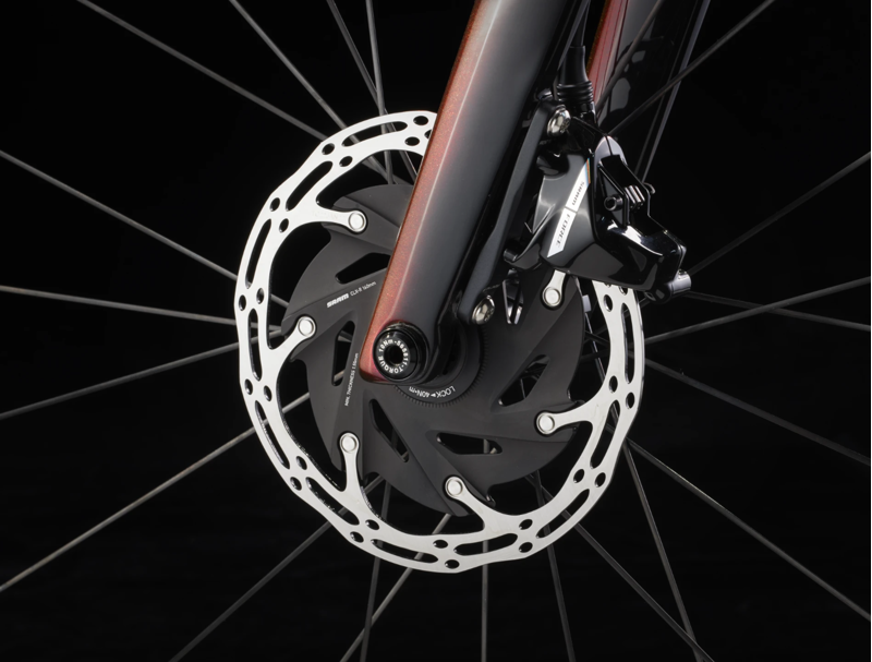 Trek Emonda SLR 7 AXS Carbon Road Bike 2024 in Axinite Flip/Trek Black-6